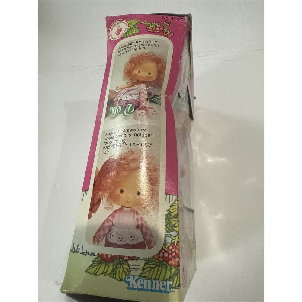 1980’s Strawberry Shortcake RASPBERRY TART 5.5” Doll Kenner Vintage With Box - Picture 9 of 10
